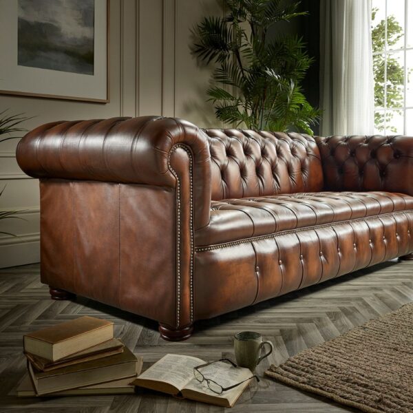 Manhattan Chesterfield Sofa - Image 3