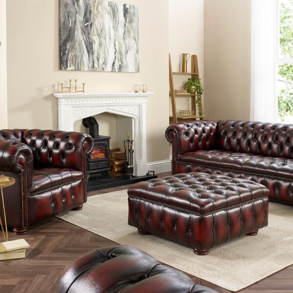 Manhattan Chesterfield Sofa - Image 5