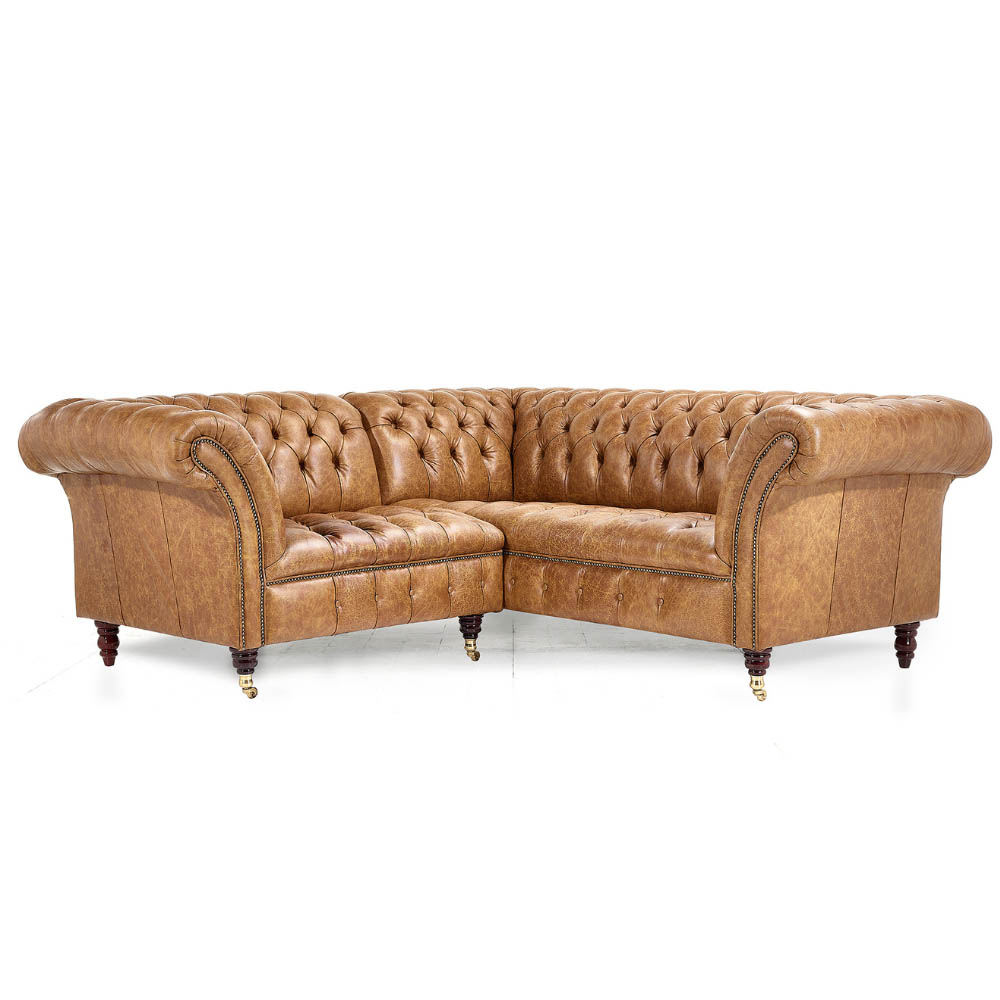 Our Blenheim Chesterfield Corner Sofa in 