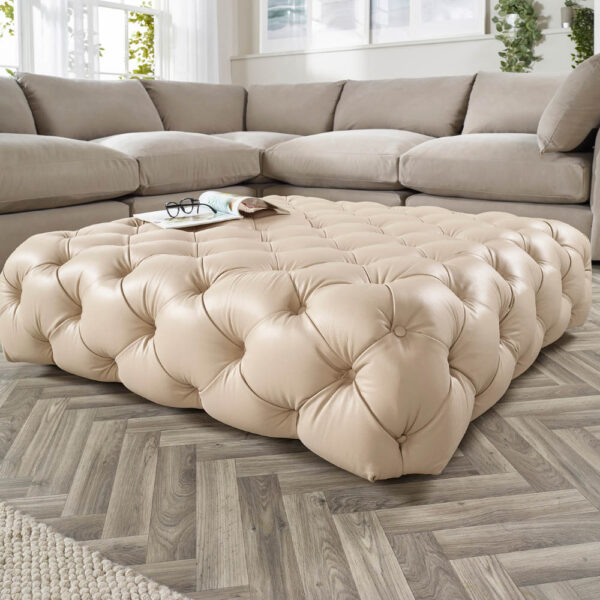 Large Stringer Footstool