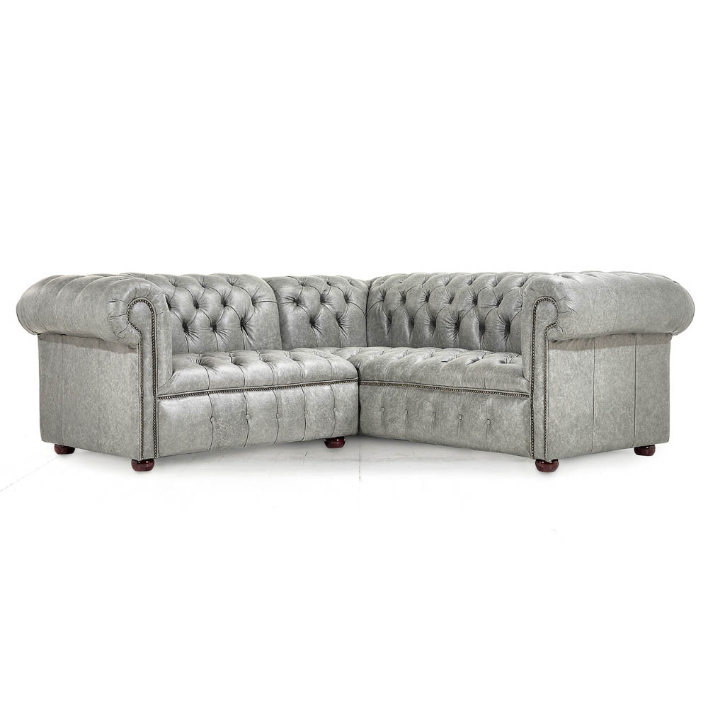 Our Windsor Chesterfield Corner Sofa in 