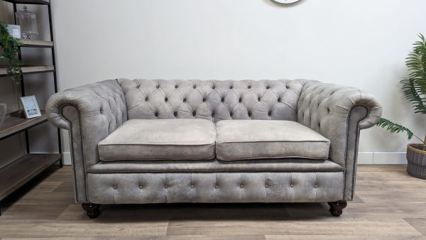 London 2 Seat in Tribe Grey Leather