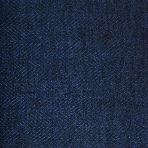 Herringbone Wool Navy 