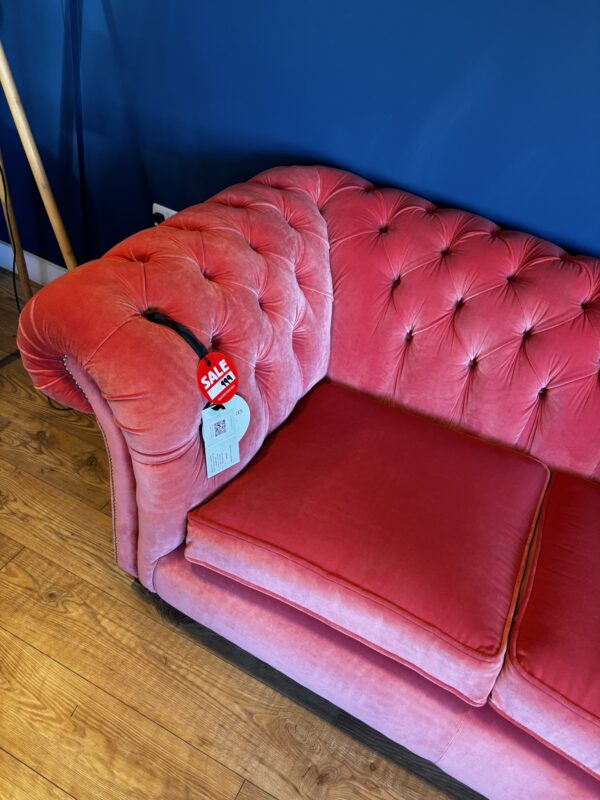Wandsworth 2 Seat Chesterfield Sofa -  LF1990FR 05 Flamingo (Price Band C) - Image 5