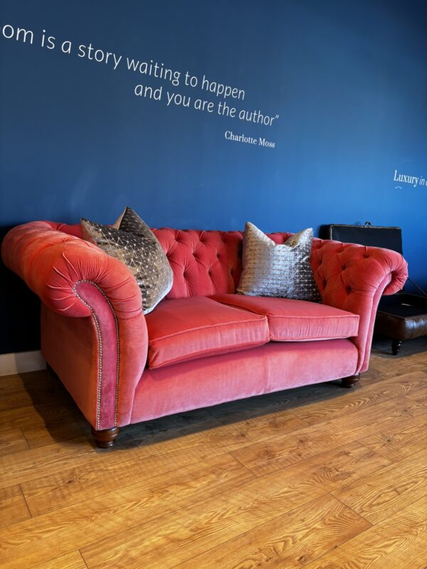 Wandsworth 2 Seat Chesterfield Sofa -  LF1990FR 05 Flamingo (Price Band C) - Image 6