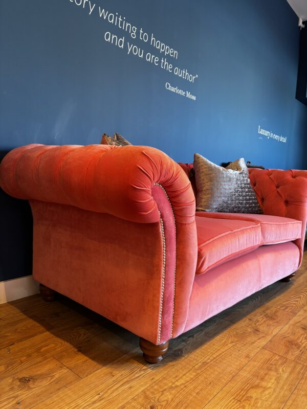 Wandsworth 2 Seat Chesterfield Sofa -  LF1990FR 05 Flamingo (Price Band C) - Image 7