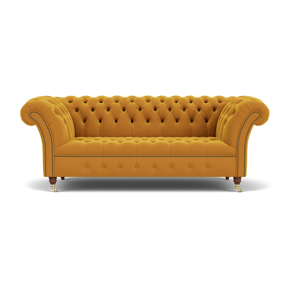Mustard and navy