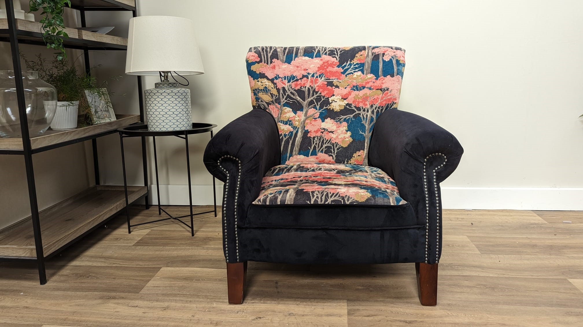 Photo of Chelsea Tub Chair – Floral Fabric