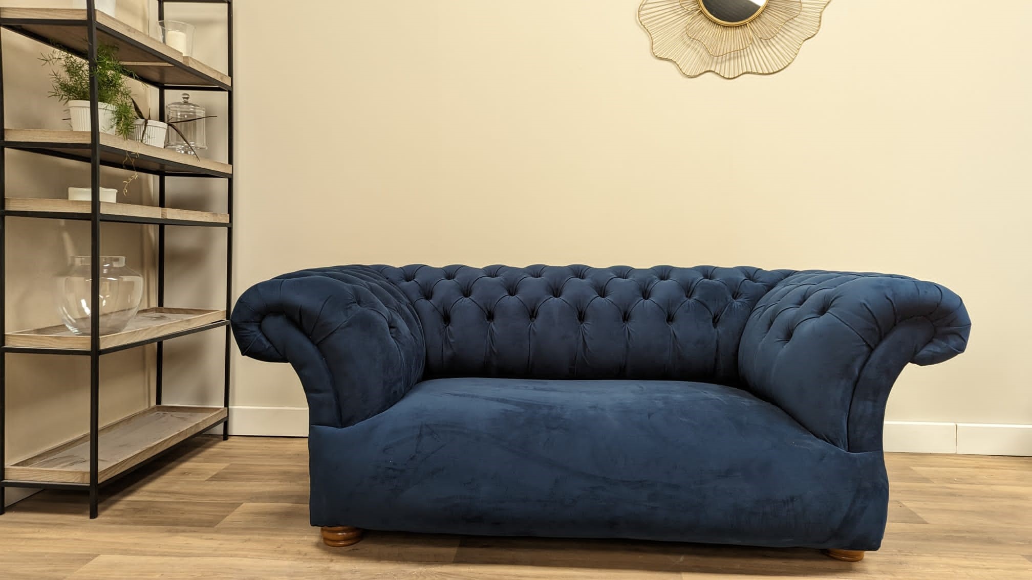 Photo of Woburn Small in Plush Indigo velvet