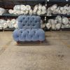 US STOCK - Pairs Chair in Blue Denim Fabric