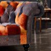 Camborne Patchwork Chesterfield Sofa - Image 7