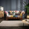 Cotswold Patchwork Chesterfield Sofa