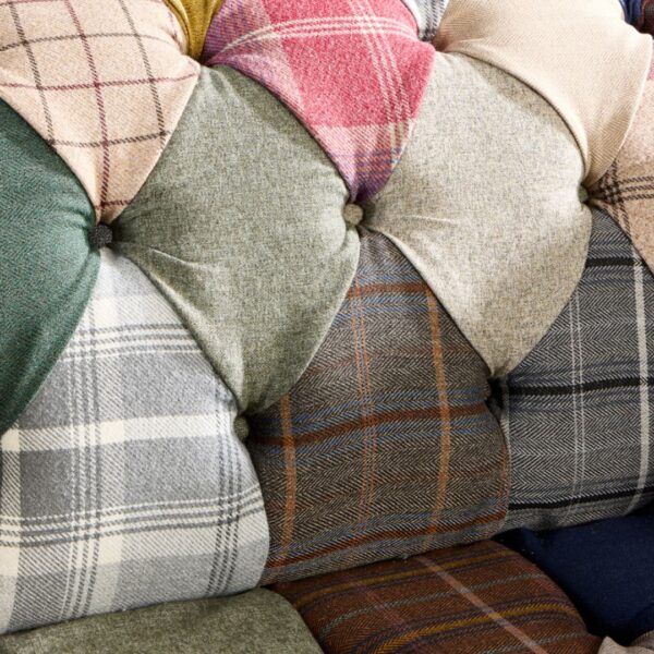 Cotswold Patchwork Chesterfield Sofa - Image 5