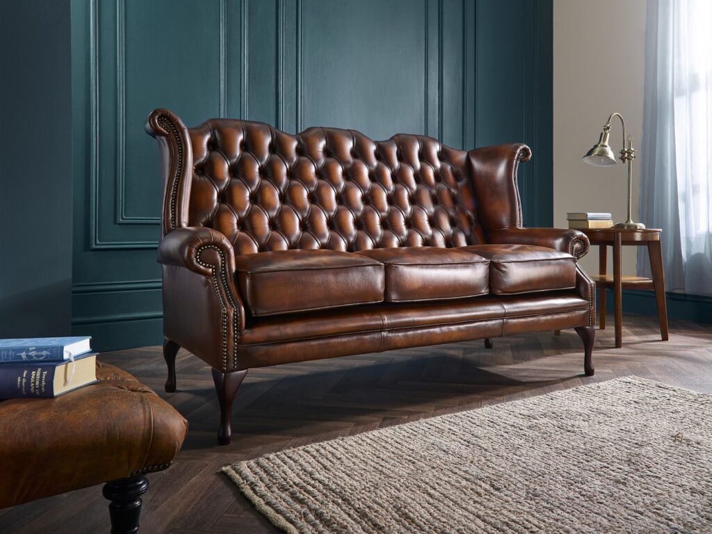 distressed vs full grain leather