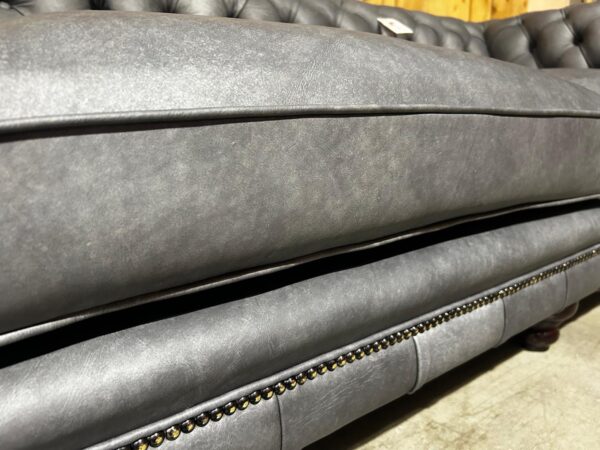 Quick Ship - Hampton 3 Seat Chesterfield  -  Renegade Anchor Leather - Image 9