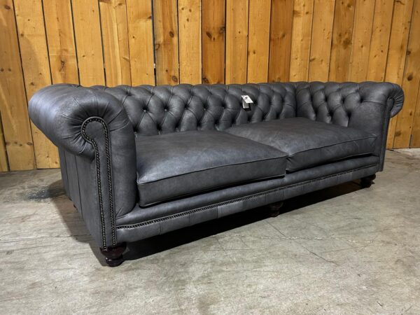 Quick Ship - Hampton 3 Seat Chesterfield  -  Renegade Anchor Leather