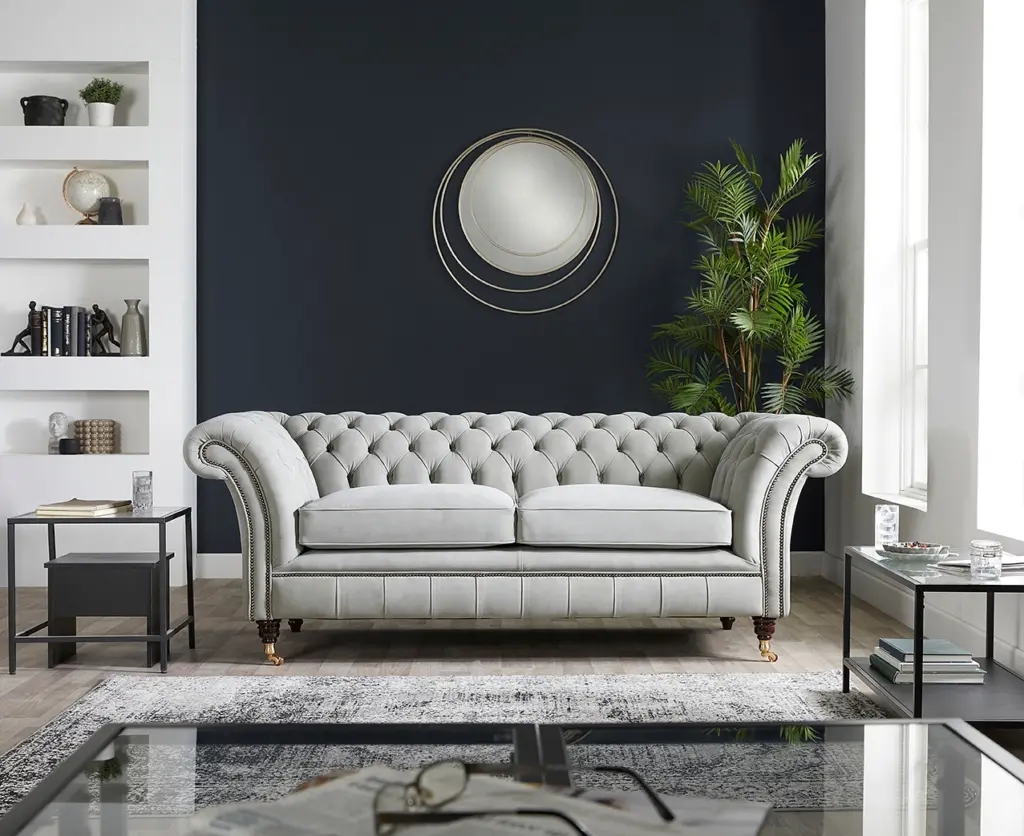 comfortable chesterfield sofas