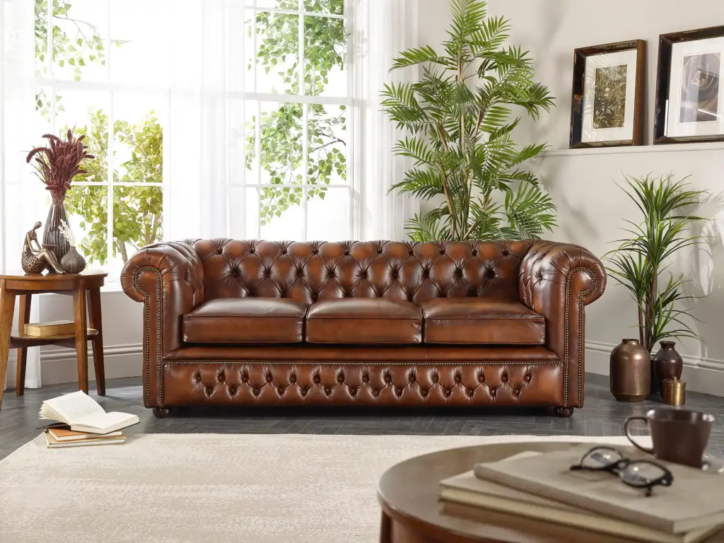 mixing leather and velvet