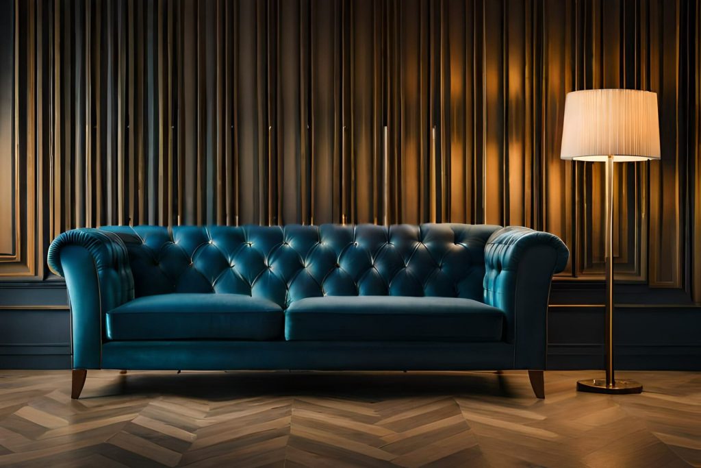 blue-leather-couch